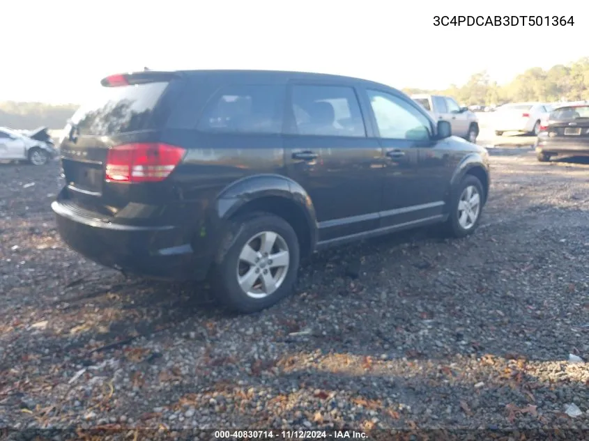 3C4PDCAB3DT501364 2013 Dodge Journey Se