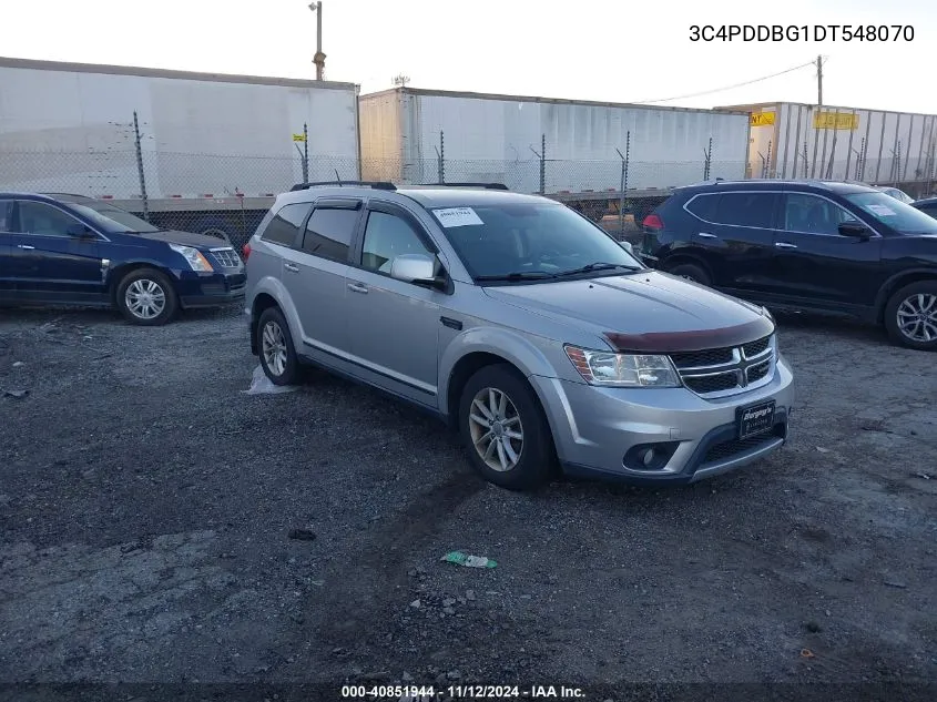 2013 Dodge Journey Sxt VIN: 3C4PDDBG1DT548070 Lot: 40851944