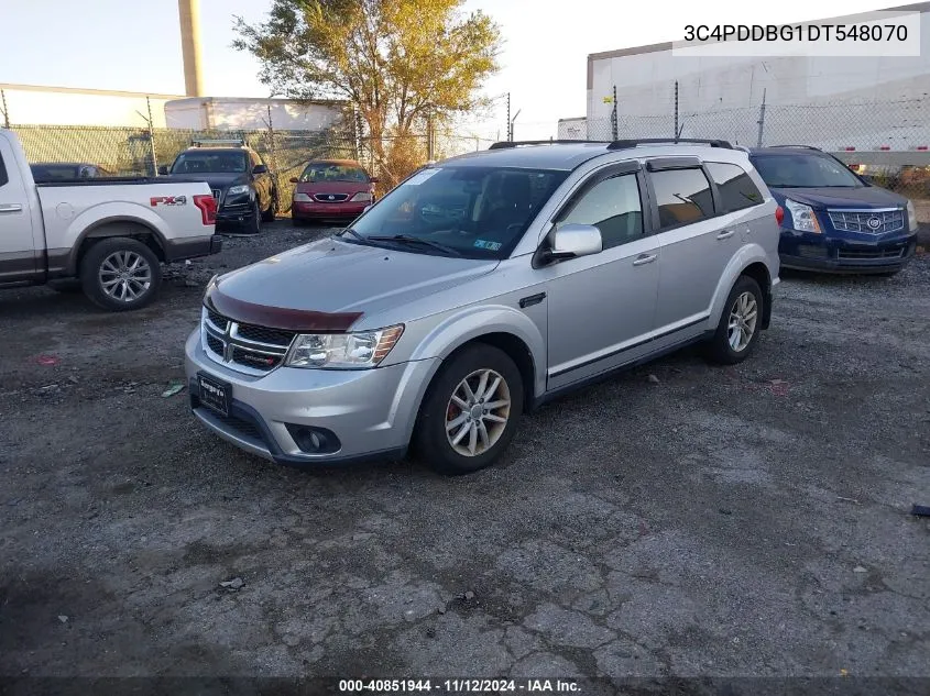 2013 Dodge Journey Sxt VIN: 3C4PDDBG1DT548070 Lot: 40851944