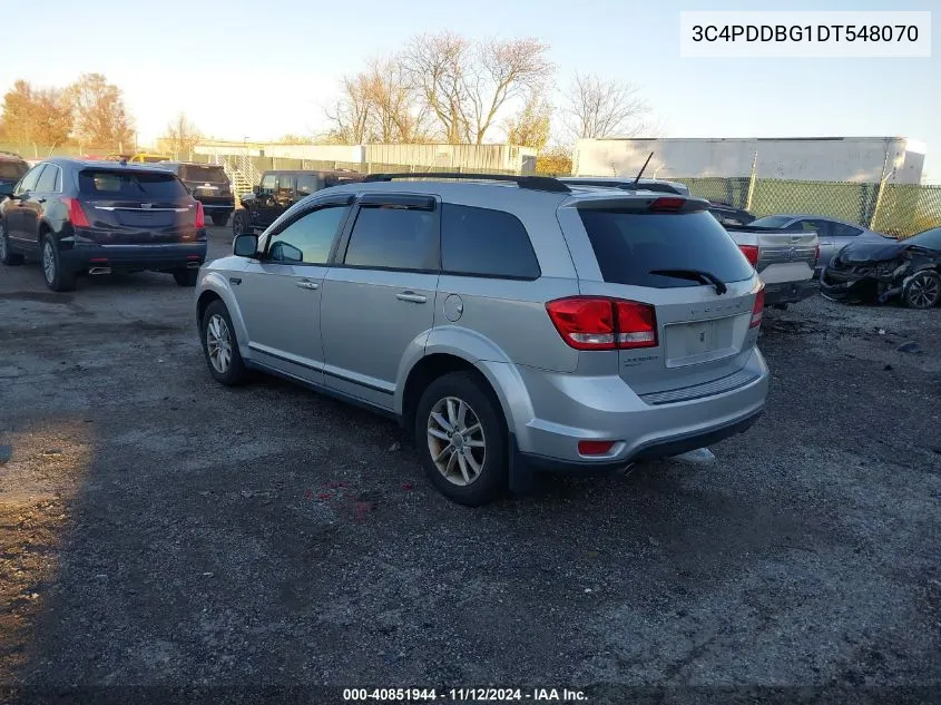 2013 Dodge Journey Sxt VIN: 3C4PDDBG1DT548070 Lot: 40851944