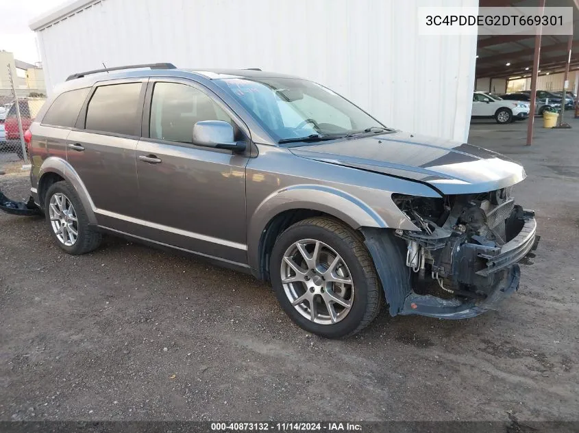 2013 Dodge Journey R/T VIN: 3C4PDDEG2DT669301 Lot: 40873132