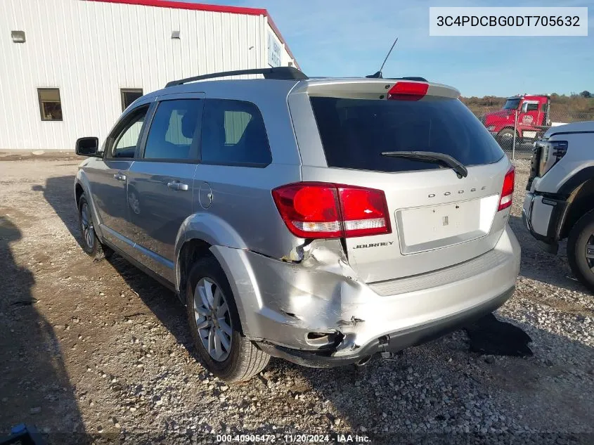 2013 Dodge Journey Sxt VIN: 3C4PDCBG0DT705632 Lot: 40905472