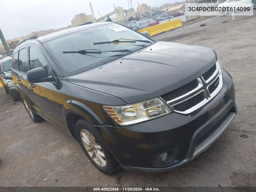 2013 Dodge Journey Sxt VIN: 3C4PDCBG2DT614099 Lot: 40922948