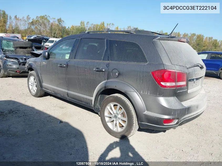 3C4PDCCG3ET222104 2014 Dodge Journey