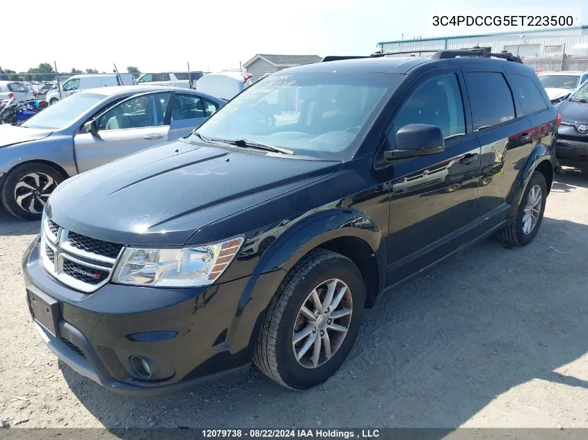 3C4PDCCG5ET223500 2014 Dodge Journey Sxt