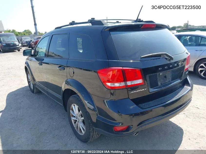 3C4PDCCG5ET223500 2014 Dodge Journey Sxt