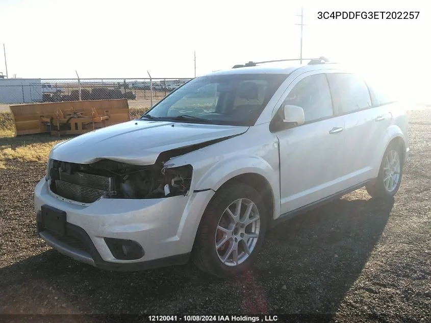 3C4PDDFG3ET202257 2014 Dodge Journey R/T