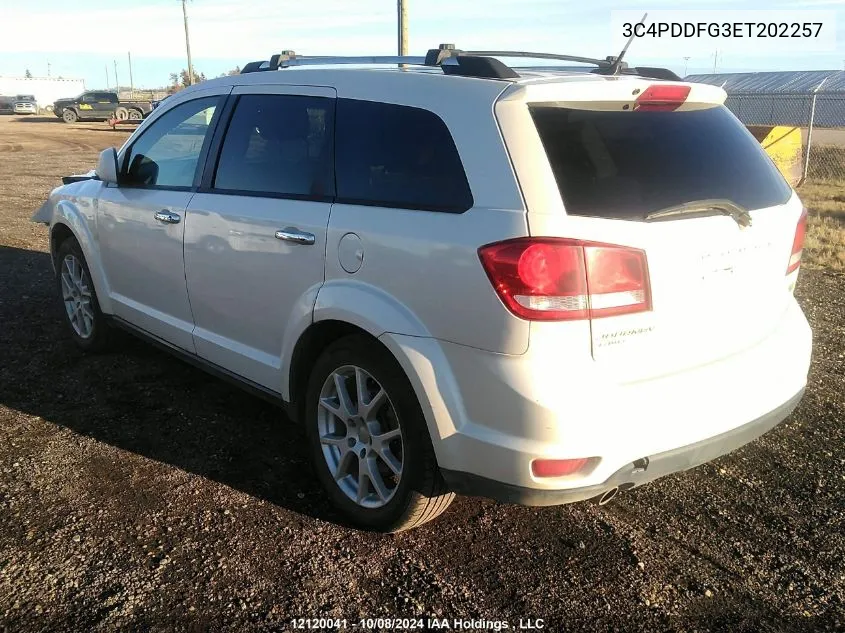 3C4PDDFG3ET202257 2014 Dodge Journey R/T