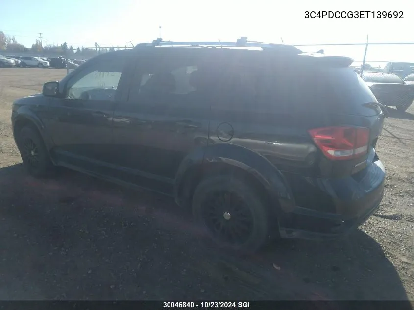 3C4PDCCG3ET139692 2014 Dodge Journey Sxt