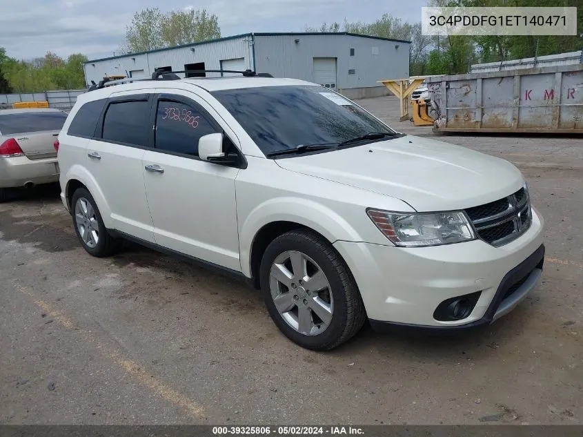 2014 Dodge Journey R/T VIN: 3C4PDDFG1ET140471 Lot: 39325806