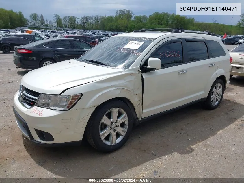 2014 Dodge Journey R/T VIN: 3C4PDDFG1ET140471 Lot: 39325806