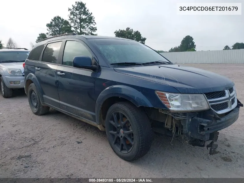 2014 Dodge Journey Limited VIN: 3C4PDCDG6ET201679 Lot: 39493185