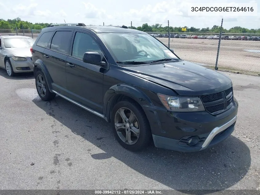 2014 Dodge Journey Crossroad VIN: 3C4PDCGG6ET264616 Lot: 39942112