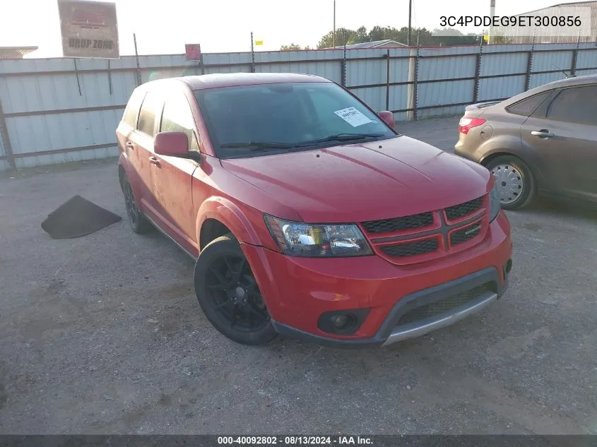 2014 Dodge Journey R/T VIN: 3C4PDDEG9ET300856 Lot: 40092802