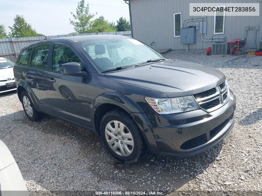 2014 Dodge Journey Se VIN: 3C4PDCAB4ET283856 Lot: 40110306