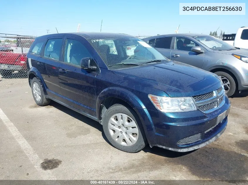 2014 Dodge Journey American Value Pkg VIN: 3C4PDCAB8ET256630 Lot: 40167439