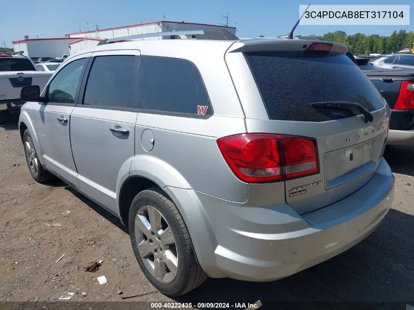 3C4PDCAB8ET317104 2014 Dodge Journey Se