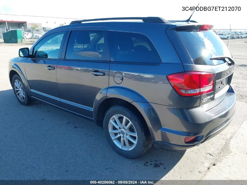 3C4PDDBG7ET212070 2014 Dodge Journey Sxt