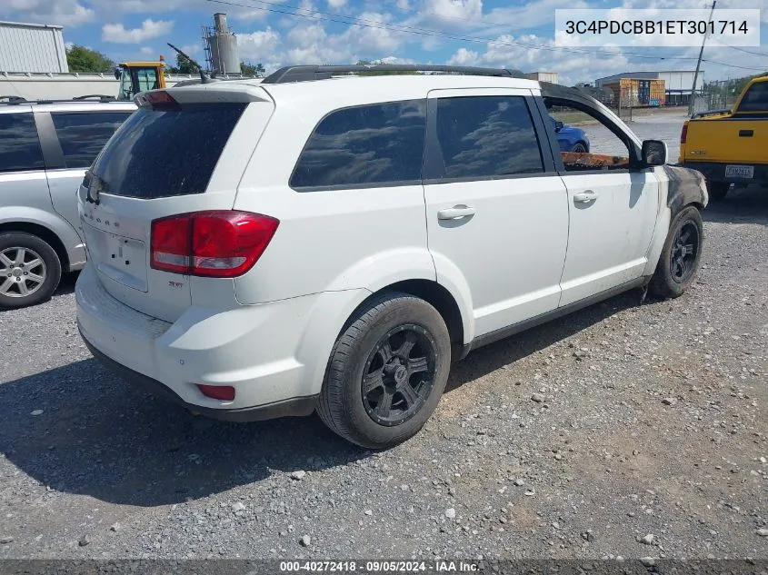 3C4PDCBB1ET301714 2014 Dodge Journey Sxt