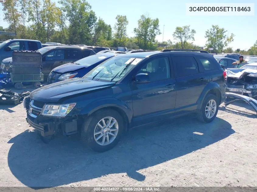 3C4PDDBG5ET118463 2014 Dodge Journey Sxt