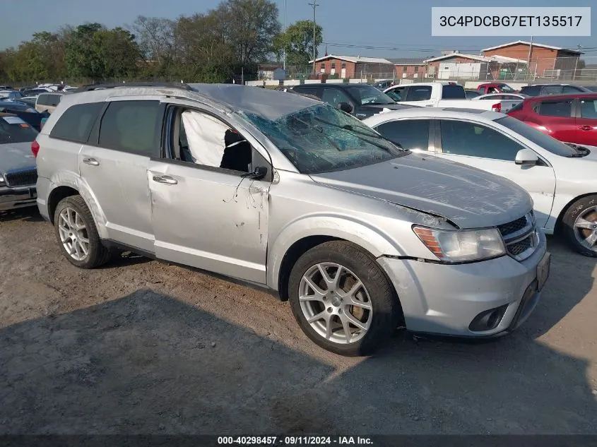 3C4PDCBG7ET135517 2014 Dodge Journey Sxt