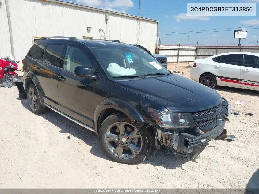 2014 Dodge Journey Crossroad VIN: 3C4PDCGB3ET313856 Lot: 40327839