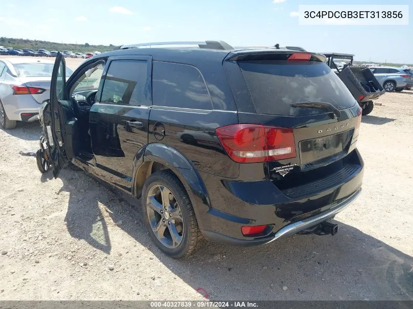 2014 Dodge Journey Crossroad VIN: 3C4PDCGB3ET313856 Lot: 40327839