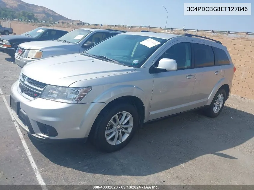 2014 Dodge Journey Sxt VIN: 3C4PDCBG8ET127846 Lot: 40332823