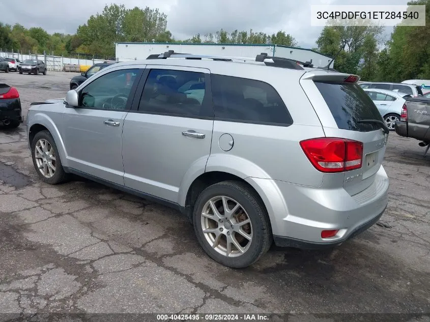 2014 Dodge Journey R/T VIN: 3C4PDDFG1ET284540 Lot: 40425495