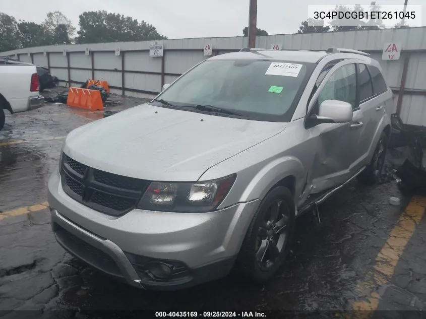 2014 Dodge Journey Crossroad VIN: 3C4PDCGB1ET261045 Lot: 40435169