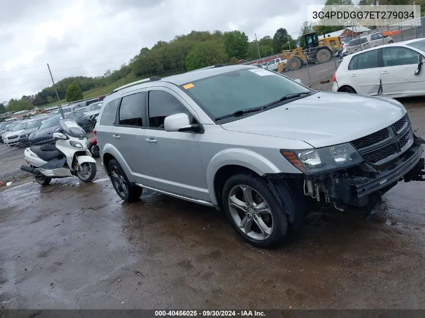 2014 Dodge Journey Crossroad VIN: 3C4PDDGG7ET279034 Lot: 40456025