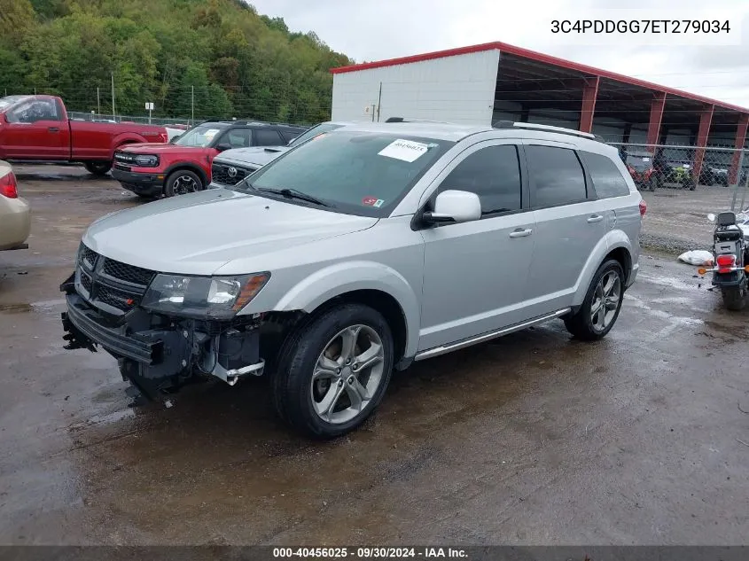 2014 Dodge Journey Crossroad VIN: 3C4PDDGG7ET279034 Lot: 40456025