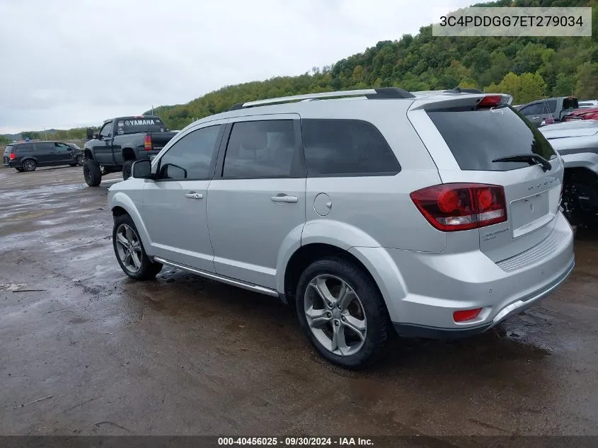 2014 Dodge Journey Crossroad VIN: 3C4PDDGG7ET279034 Lot: 40456025