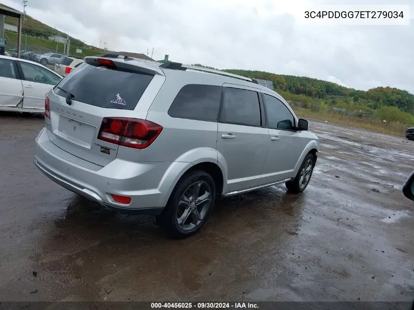 2014 Dodge Journey Crossroad VIN: 3C4PDDGG7ET279034 Lot: 40456025