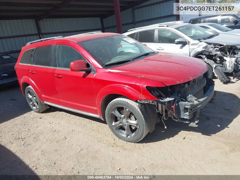 2014 Dodge Journey Crossroad VIN: 3C4PDCGG7ET261157 Lot: 40463784