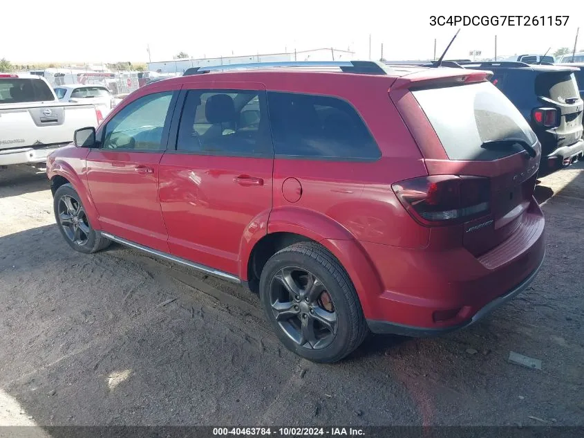 2014 Dodge Journey Crossroad VIN: 3C4PDCGG7ET261157 Lot: 40463784