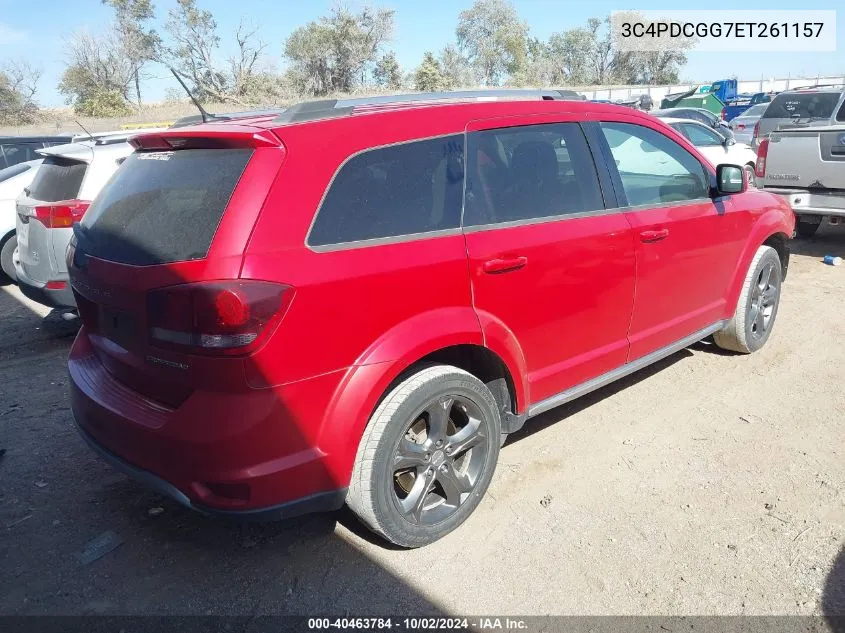 2014 Dodge Journey Crossroad VIN: 3C4PDCGG7ET261157 Lot: 40463784