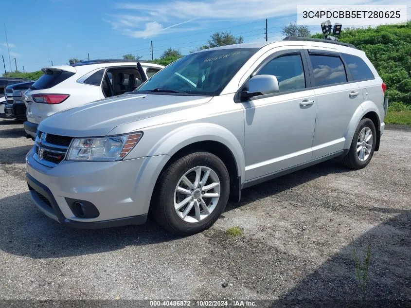 2014 Dodge Journey Sxt VIN: 3C4PDCBB5ET280625 Lot: 40486872