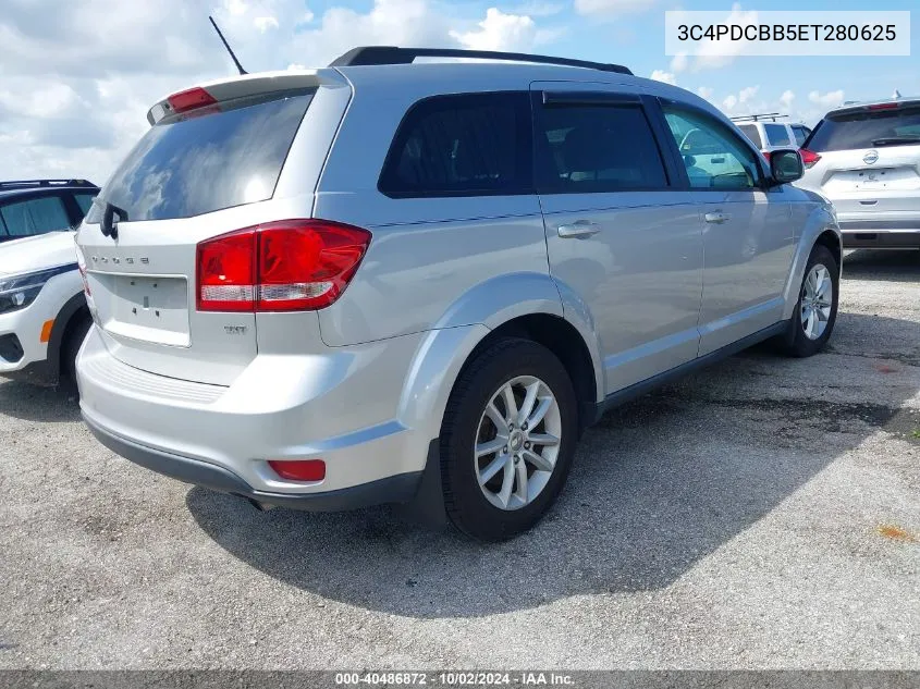 2014 Dodge Journey Sxt VIN: 3C4PDCBB5ET280625 Lot: 40486872