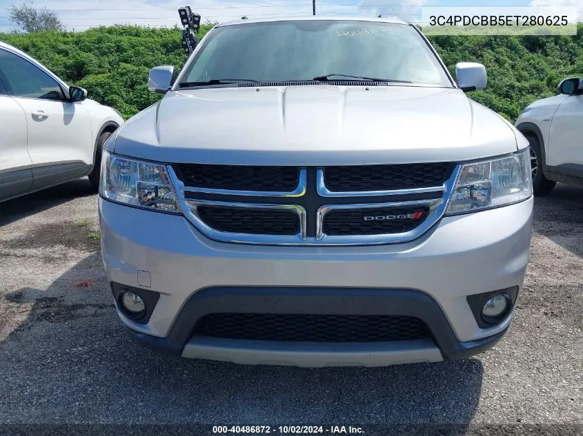 2014 Dodge Journey Sxt VIN: 3C4PDCBB5ET280625 Lot: 40486872