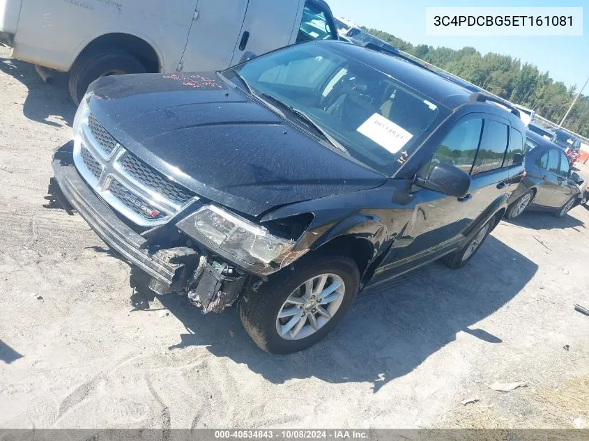 2014 Dodge Journey Sxt VIN: 3C4PDCBG5ET161081 Lot: 40534843