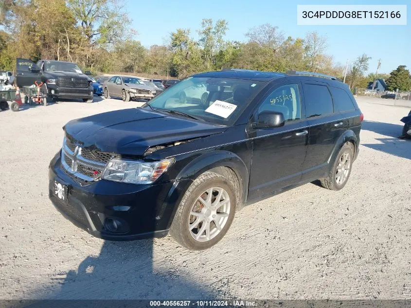 2014 Dodge Journey Limited VIN: 3C4PDDDG8ET152166 Lot: 40556257