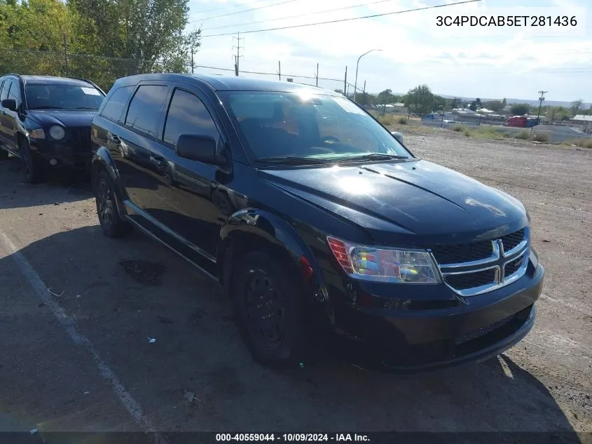 2014 Dodge Journey American Value Pkg VIN: 3C4PDCAB5ET281436 Lot: 40559044