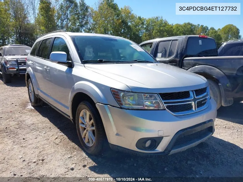 2014 Dodge Journey Sxt VIN: 3C4PDCBG4ET127732 Lot: 40577970