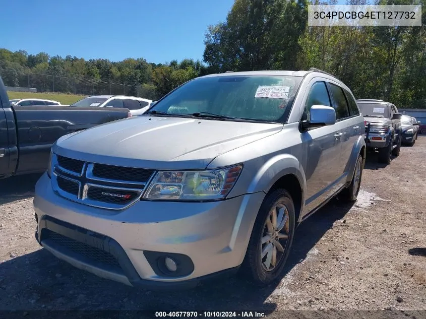 2014 Dodge Journey Sxt VIN: 3C4PDCBG4ET127732 Lot: 40577970