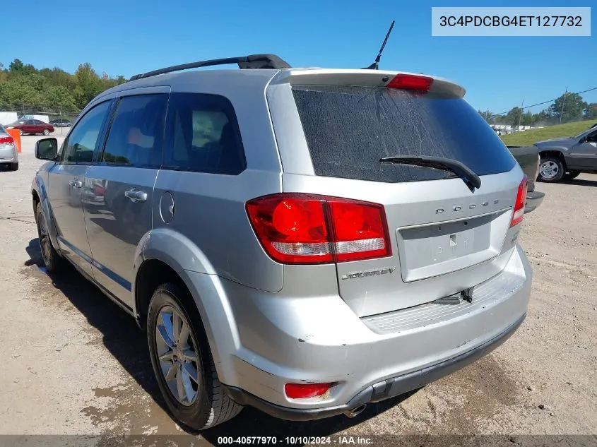 2014 Dodge Journey Sxt VIN: 3C4PDCBG4ET127732 Lot: 40577970