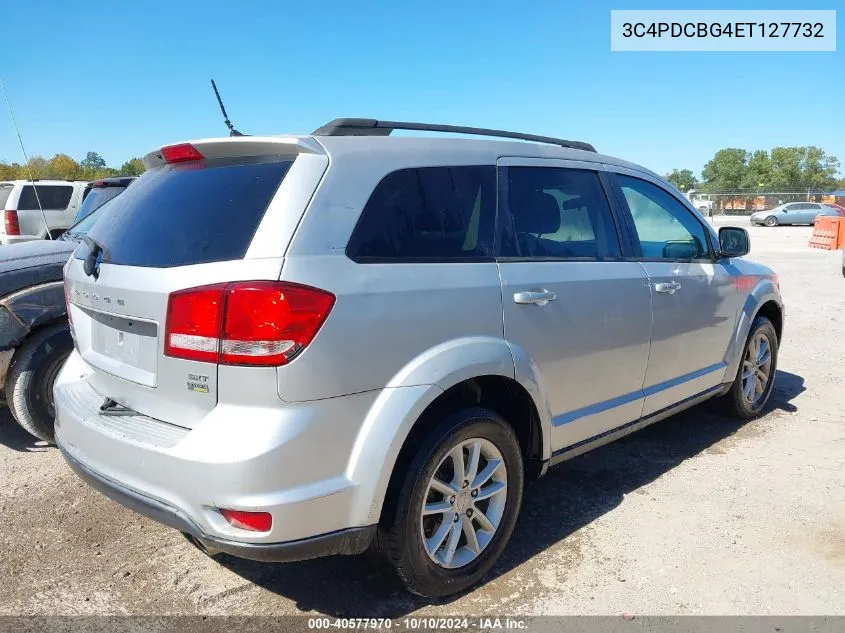 2014 Dodge Journey Sxt VIN: 3C4PDCBG4ET127732 Lot: 40577970