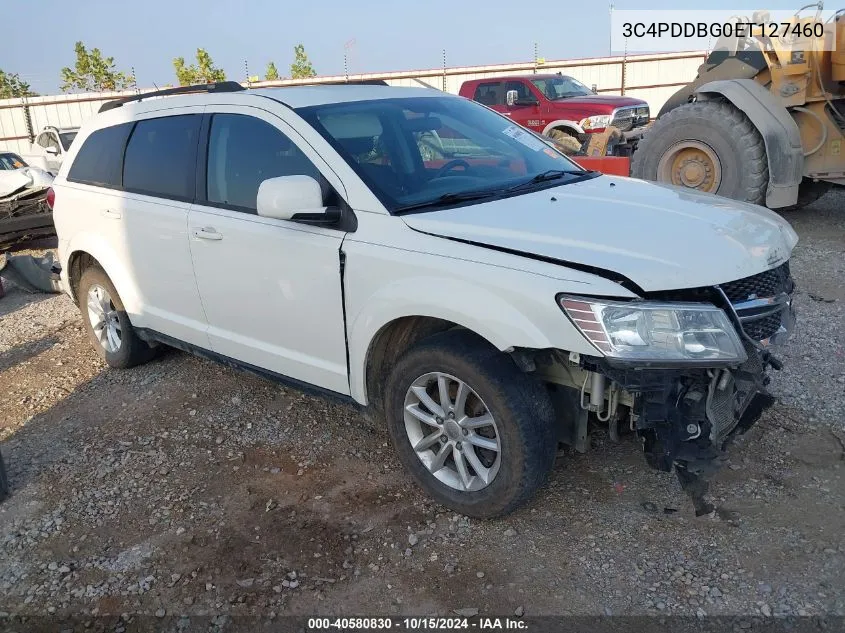 2014 Dodge Journey Sxt VIN: 3C4PDDBG0ET127460 Lot: 40580830