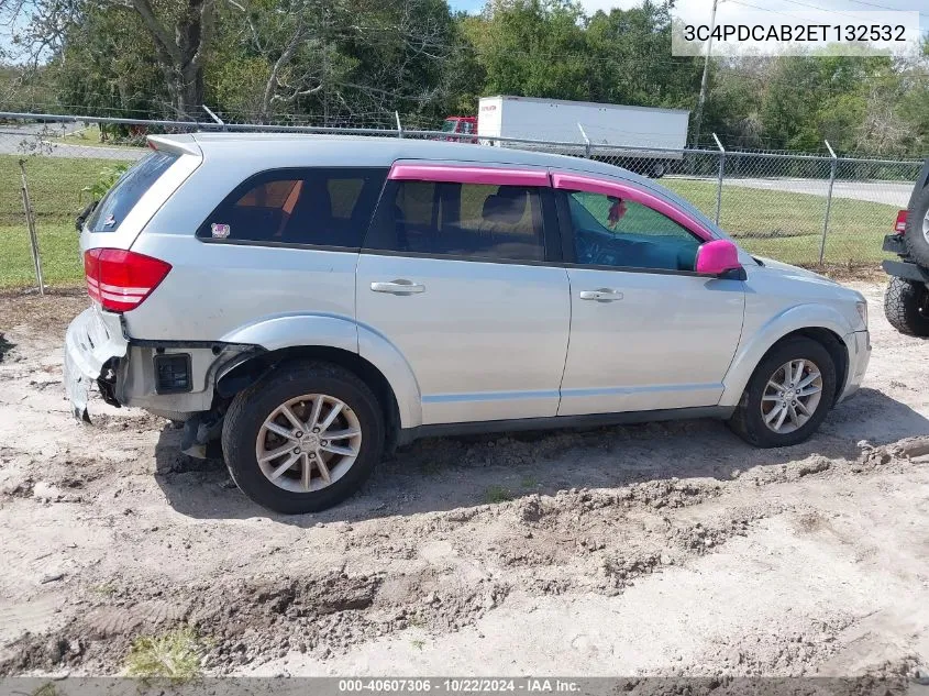 2014 Dodge Journey American Value Pkg VIN: 3C4PDCAB2ET132532 Lot: 40607306