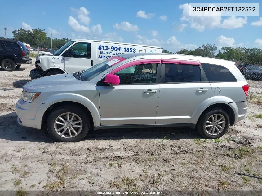 2014 Dodge Journey American Value Pkg VIN: 3C4PDCAB2ET132532 Lot: 40607306